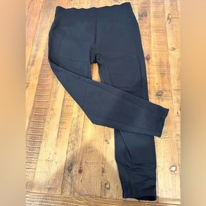 Ribbed athletic leggings